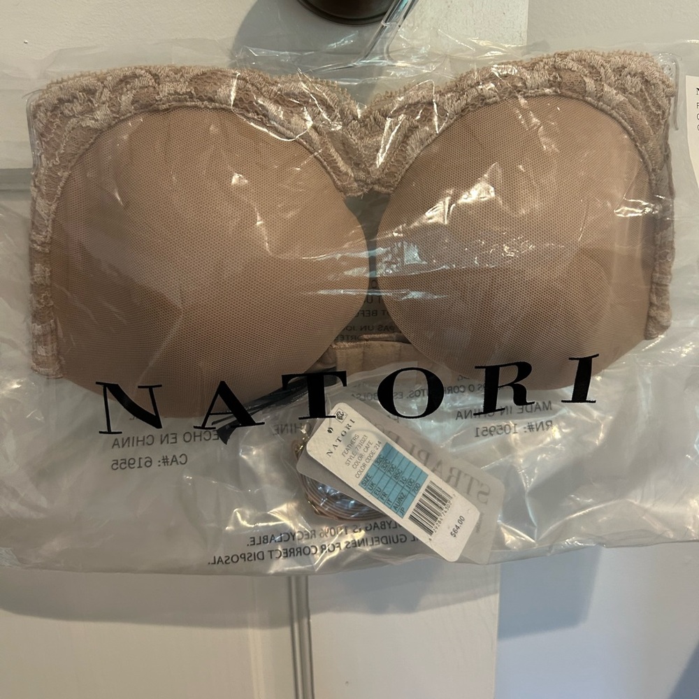 NWT Natori Strapless Bra